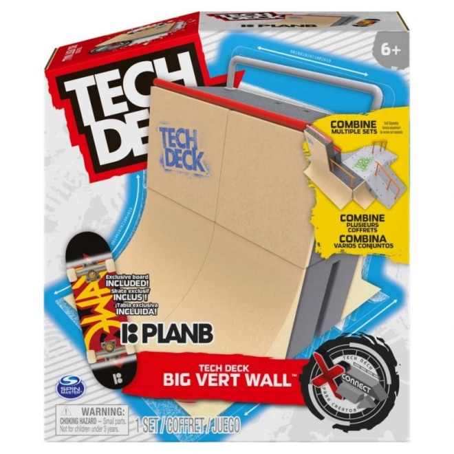Tech Deck Obostrana Skateboard Rampa