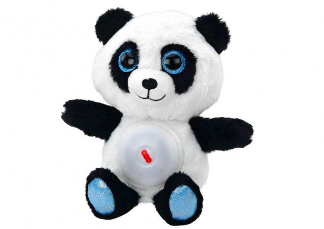 Plišani panda s noćnom lampicom i uspavankama 30 cm