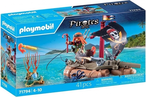 Playmobil Pirates Gusarski splav sa Shpatnem