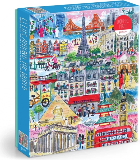 Puzzle Gradovi svijeta Michael Storrings 1000 dijelova