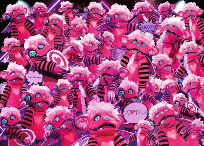 Ravensburger puzzle Masked Singer s čudovištem 1000 komada