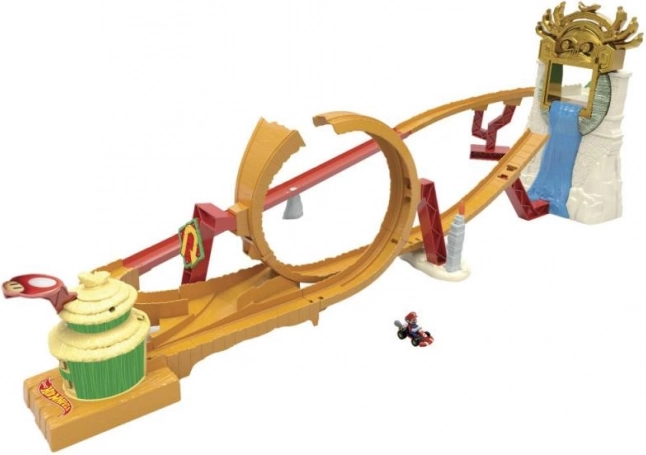 Mario Kart otok Donkey Konga trkaća staza s automobilom Hot Wheels