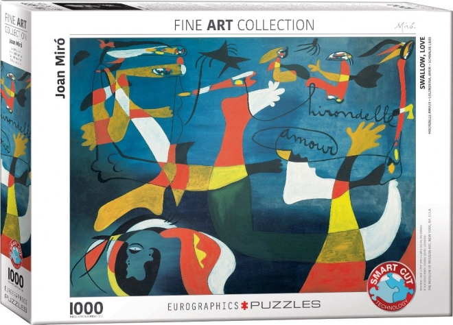 Puzzle Eurographics Swallow Love 1000 dijelova