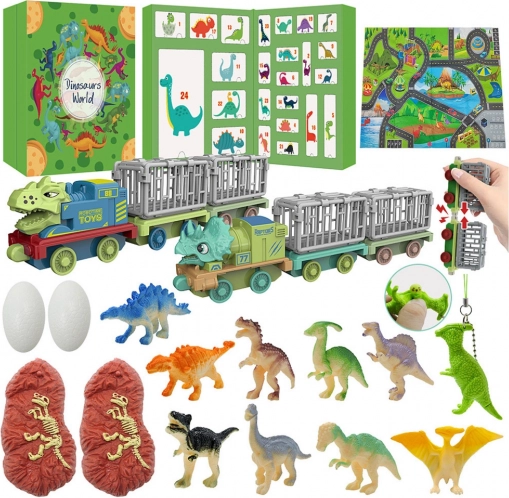 Adventski kalendar za djecu - Dinosauri i igračke