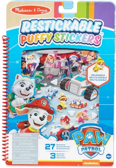 Paw Patrol višekratne 3D naljepnice – Arktik
