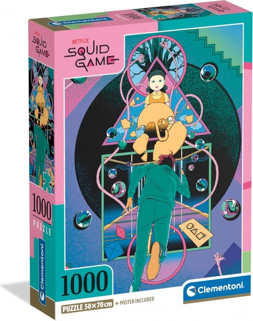 CLEMENTONI Puzzle Netflix: Squid Game 2 (Igra lignji 2) 1000 komada