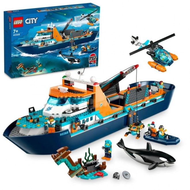 LEGO City brod istraživača Arktika