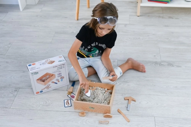 Arheološki set za djecu s kinetičkim pijeskom