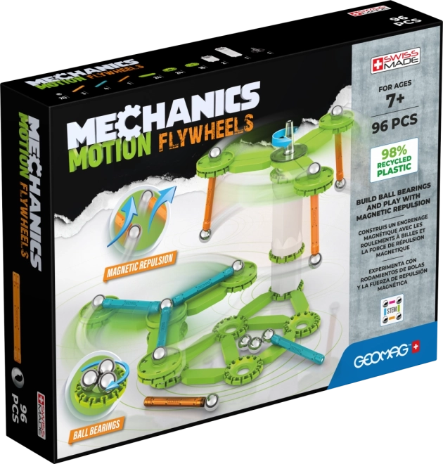 Geomag Mechanics Motion Flywheels građevni set 96 dijelova
