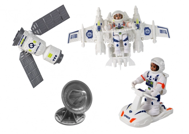Svemirska misija Set svemirskih raketa Svemirski brodovi Svemirska vozila 12 kom