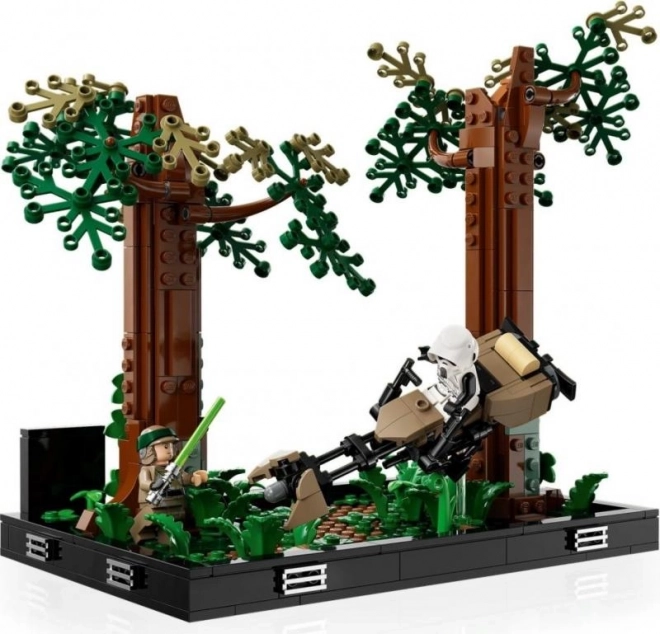 LEGO® Star Wars™ 75353 Jurnjava speederima na Endoru™ – diorama