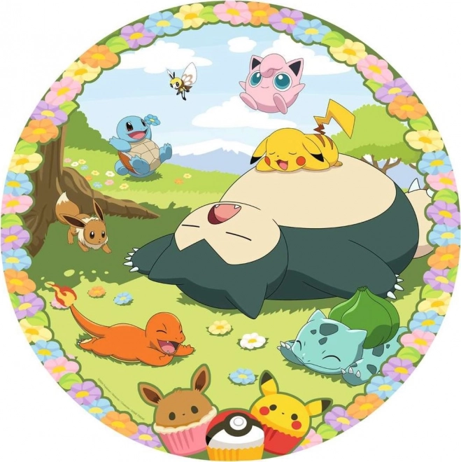 Okrugla slagalica Slatki Pokemoni 500 dijelova