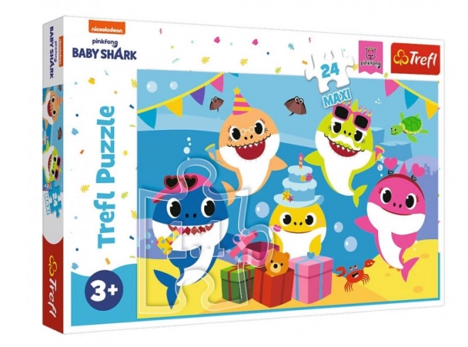 Puzzle 24 Maxi Vesela BeBa Shark