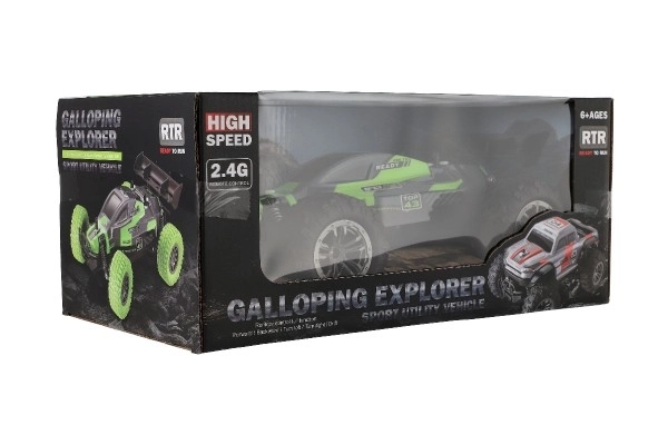 Auto RC Buggy brzine 2,4GHz plastika 25cm na baterije u kutiji 31x14x18cm – Zelena