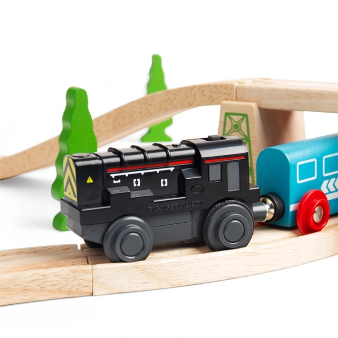 Bigjigs Rail dizelska lokomotiva na baterije