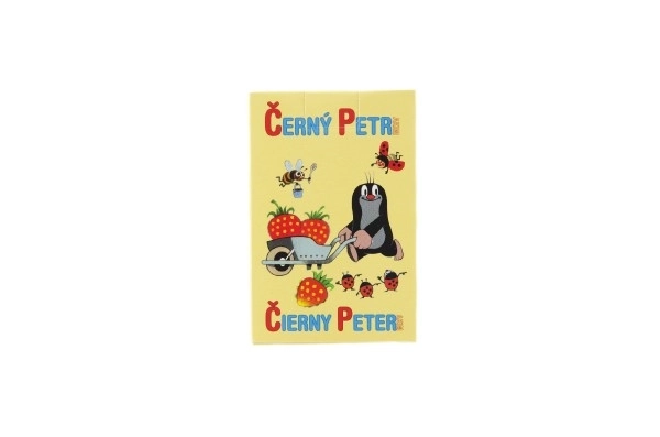 Crni Petar Krtek 4 - društvena igra - karte u papirnatoj kutiji 6x9cm