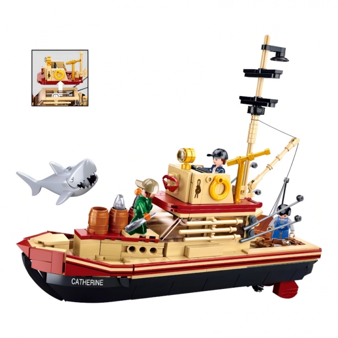 Sluban ModelBricks M38-B1118 Ribarska brodica Catherine