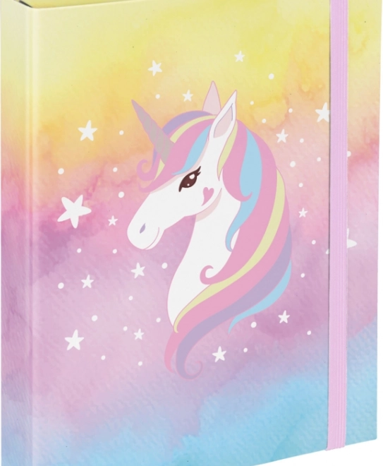 Fascikla za školske bilježnice A5 Rainbow Unicorn