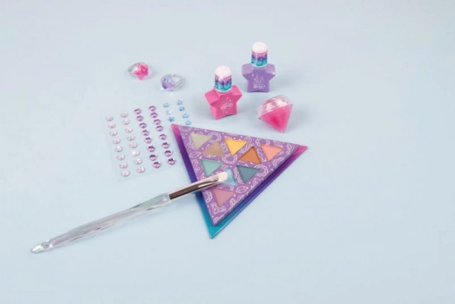Paleta sjenila za oči s lakovima za nokte Mystic Crystal