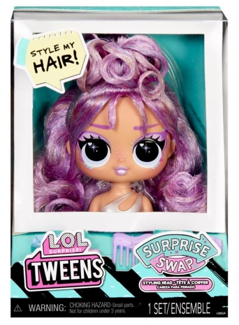 593522EUC L.O.L. Surprise Tweens Surprise Swap Glava za Stiliziranje
