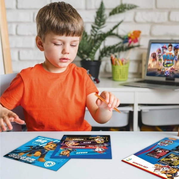 Sličice za struganje Paw Patrol u boji 3 kom