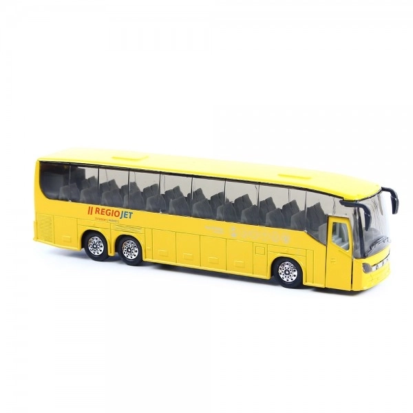 Autobus RegioJet metal/plast 18,5cm na se povlači unazad u kutiji