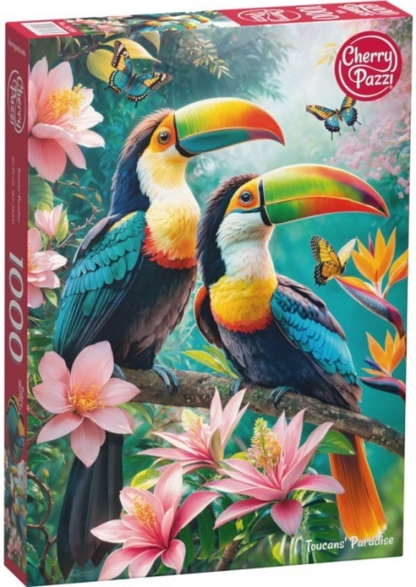 Puzzle Tucani u Raju 1000 Dijelova