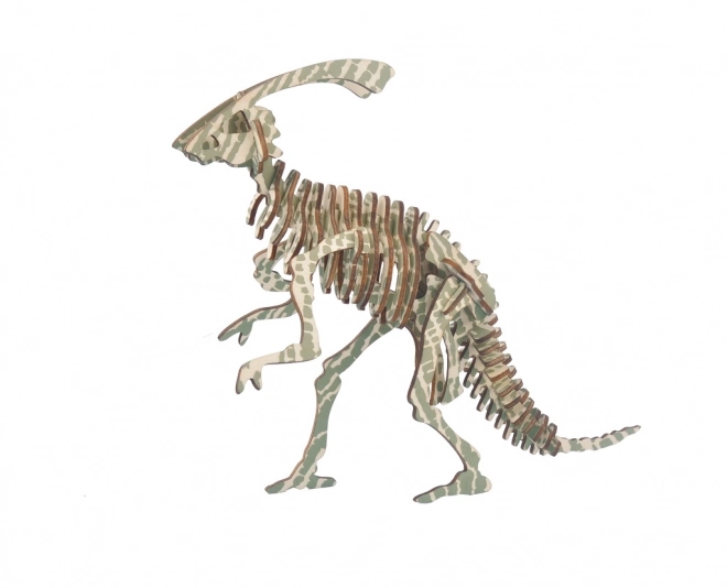 Woodcraft drvene 3D slagalica Parasaurolophus