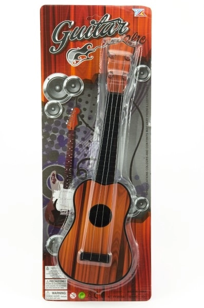Plastična gitara 40cm 2 boje na kartonu