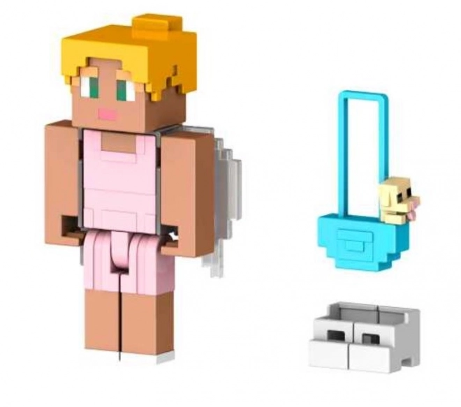 Figura vodiča Minecraft, torbica sa štencem