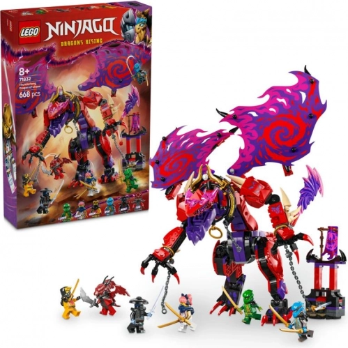 LEGO NINJAGO zmaj kaosa Thunderfang set za djecu od 8 godina