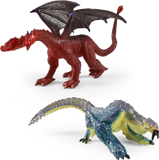 Set plastičnih zmajeva 12 cm – 2 figurice