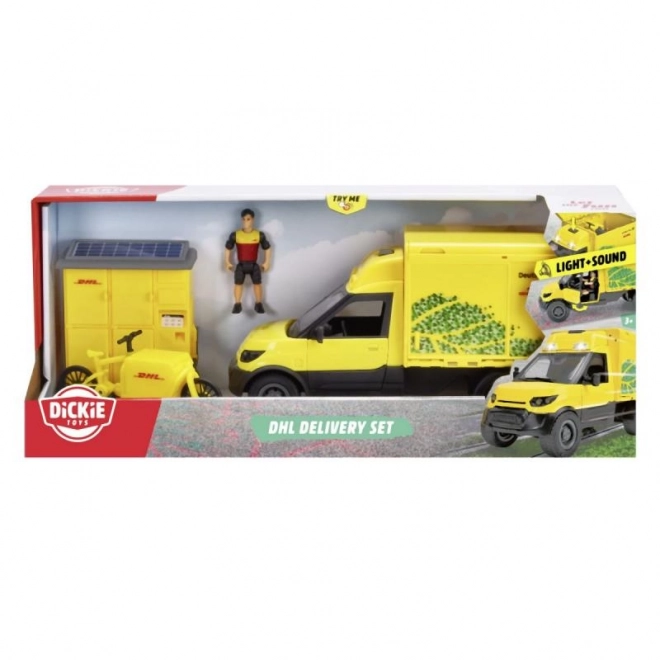 Set s vozilom DHL 25 cm City