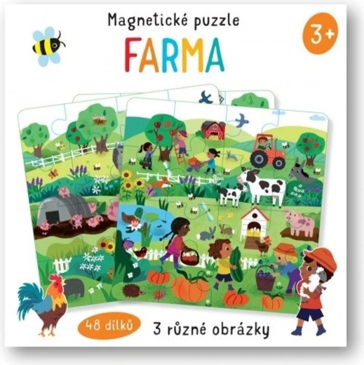 Svojtka & Co. Magnetičke puzzle Farma