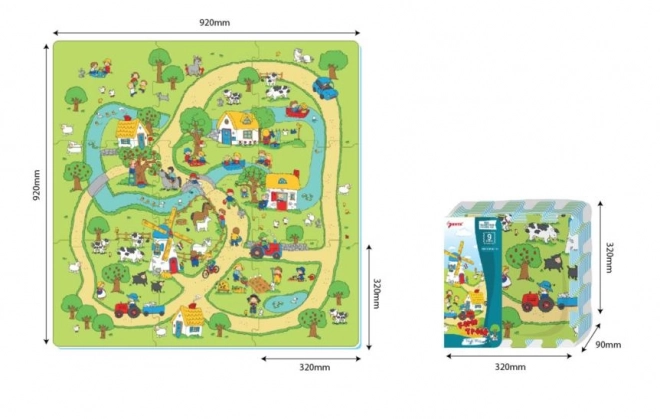 Puzzle Mat Seoski Život