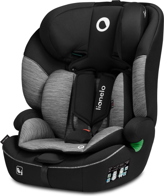 Autosjedalica LIONELO Levi One i-Size, 76–150 cm, Black Grey