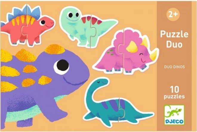 Puzzle Duo Dinosauri