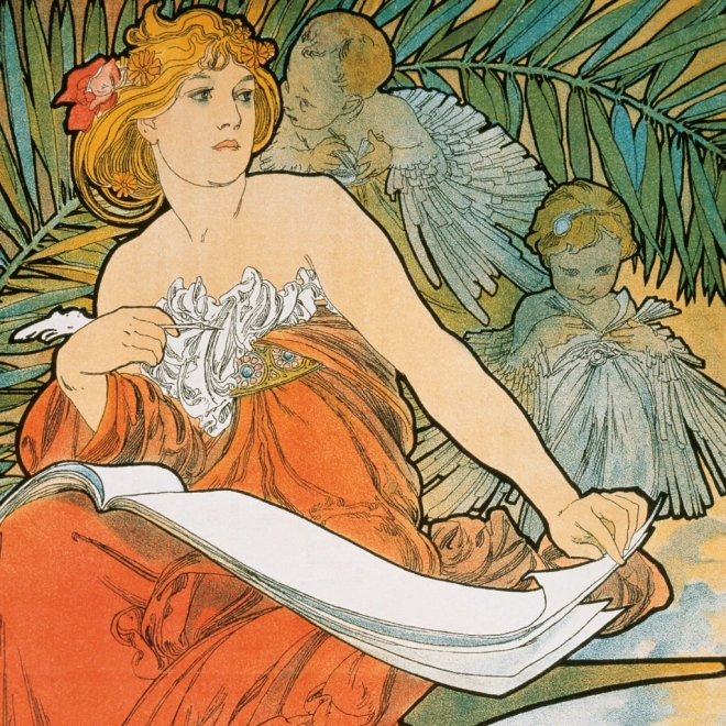Kalendar podsjetnik Alfons Mucha 2026