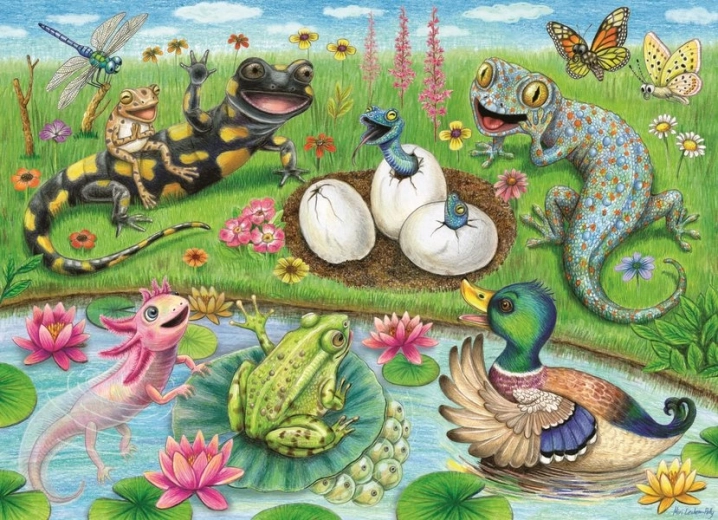 RAVENSBURGER puzzle Dobrodošli, mladunčad! 60 dijelova