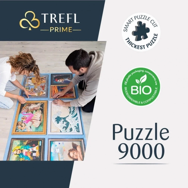 TREFL Puzzle UFT Harry Potter: Hogwarts 9000 komada