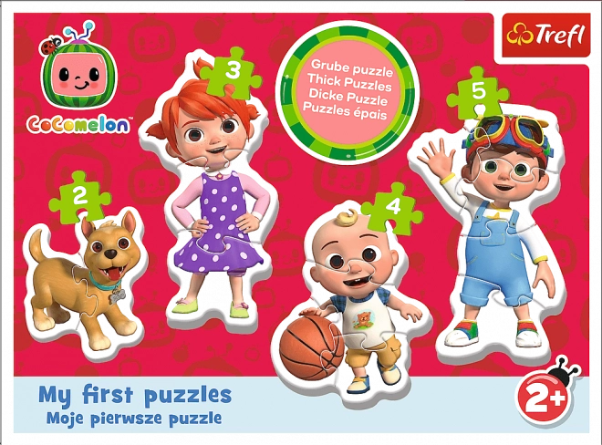 TREFL Baby puzzle Cocomelon 4u1 (2,3,4,5 dijelova)