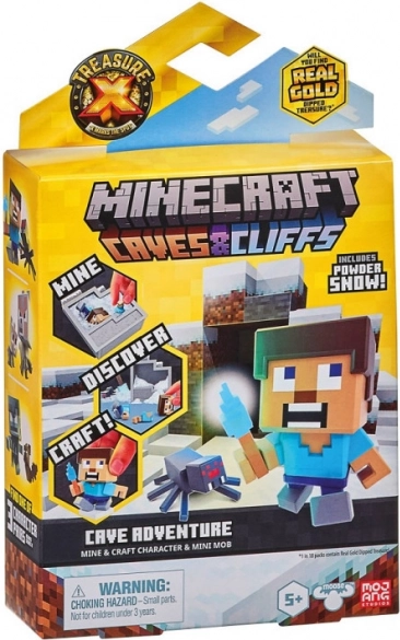 Minecraft Caves & Cliffs Istraživanje špilja Treasure X