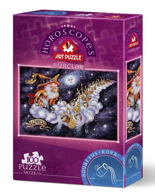 Puzzle Horoskopski Znak Vodenjak 100 Dijelova