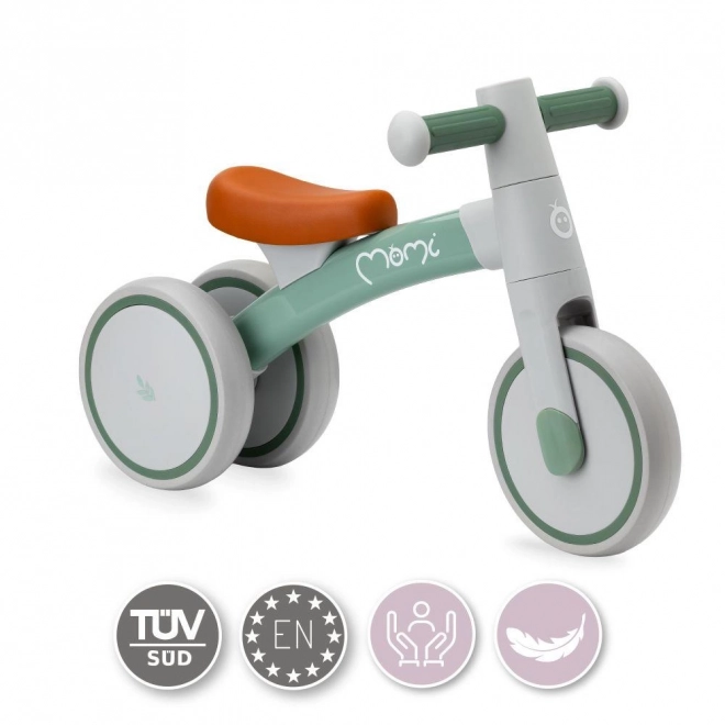 Bicikl bez pedala MoMi TEDI mini zeleni