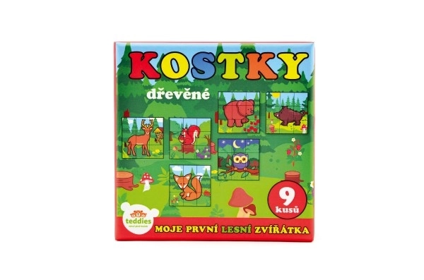Kocke Kubus Moje Prve Životinje Drvene