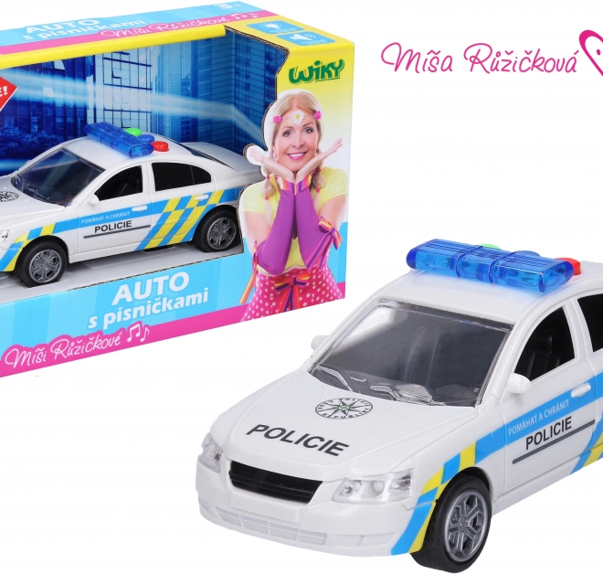 Policijski auto s efektima 15,5 cm - Miša Ružičkova