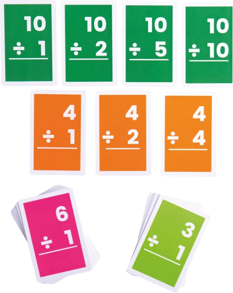 Bigjigs Toys kartice za dijeljenje 1–10