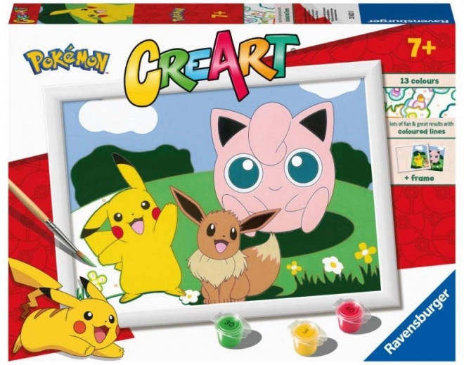 CreArt Pokémon – slikanje po brojevima