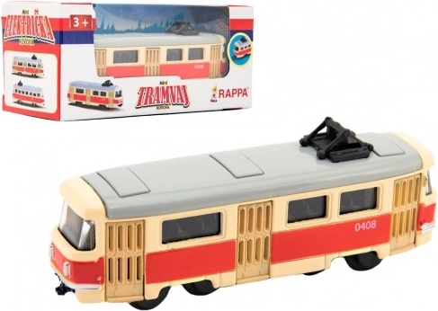Tramvaj Tatra T3 češki metalni retro model