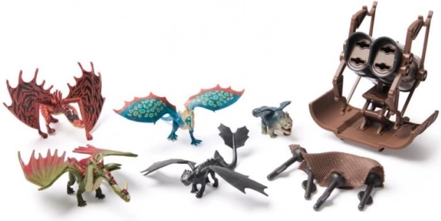 Kako izdresirati zmaja set figura